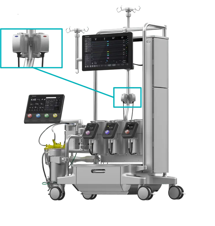 Essenz In-Line Blood Monitor on the Essenz Perfusion System